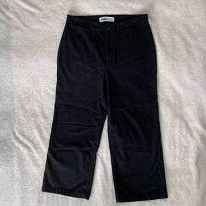 Old Navy Women’s black Wide Leg Extra High Rise Petite Pants BNWOT